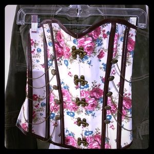 Tops - Beautiful floral corset Size M Tops - Beautiful floral corset Size M